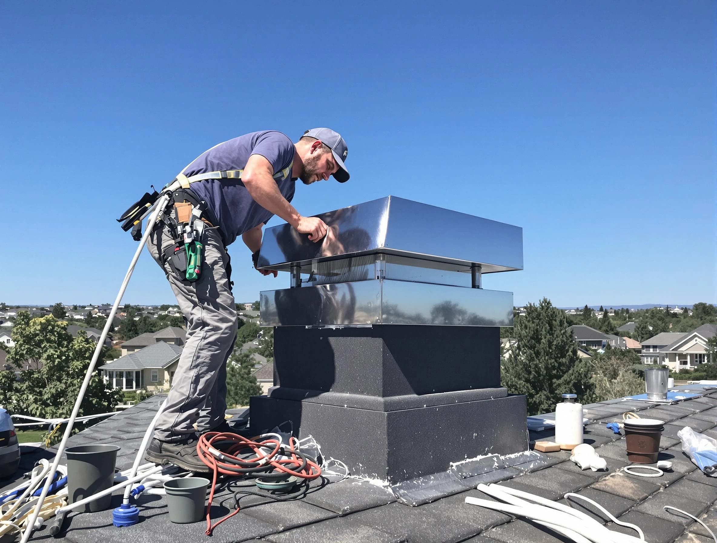 Chimney Cap Services service in Hillside, NJ